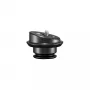 Montāžas plāksne Manfrotto MVAQR-GIM-PLATE Alumīnijs Melna 50mm x 35mm