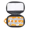 Lowepro GearUp Pouch Mini somiņa, neilons, poliesters, ripstop audums, pelēka, oranža