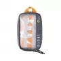 Lowepro GearUp Pouch Mini somiņa, neilons, poliesters, ripstop audums, pelēka, oranža