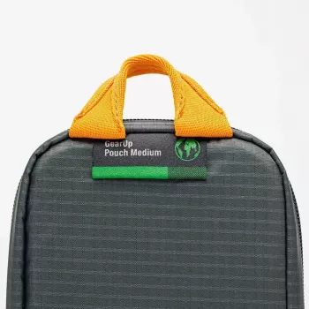 Lowepro Pouch Medium GearUp GL LP37139-GRL Nylon Ripstop Polyester oranža pelēka 280x45x140mm
