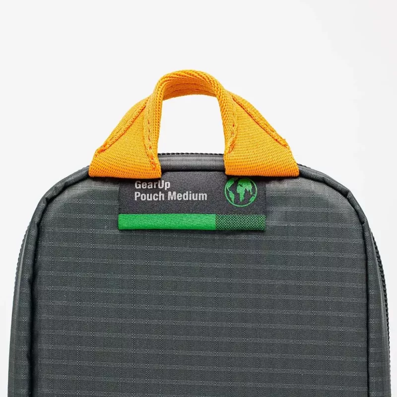 Lowepro Pouch Medium GearUp GL LP37139-GRL Nylon Ripstop Polyester oranža pelēka 280x45x140mm