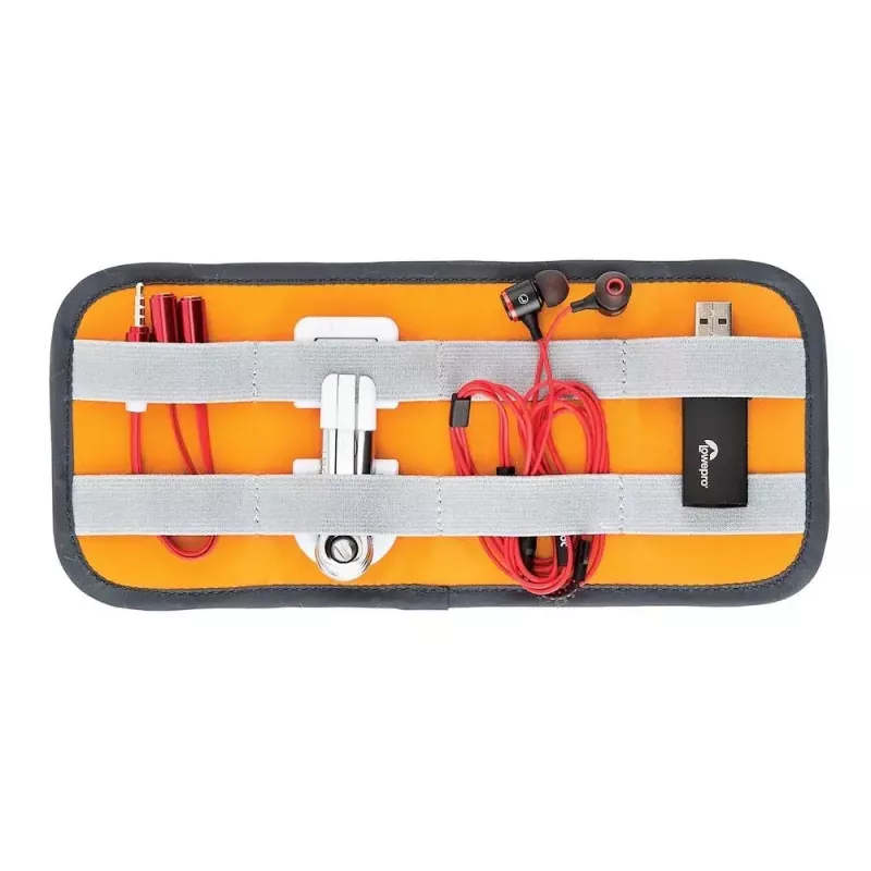Lowepro Pouch Medium GearUp GL LP37139-GRL Nylon Ripstop Polyester oranža pelēka 280x45x140mm