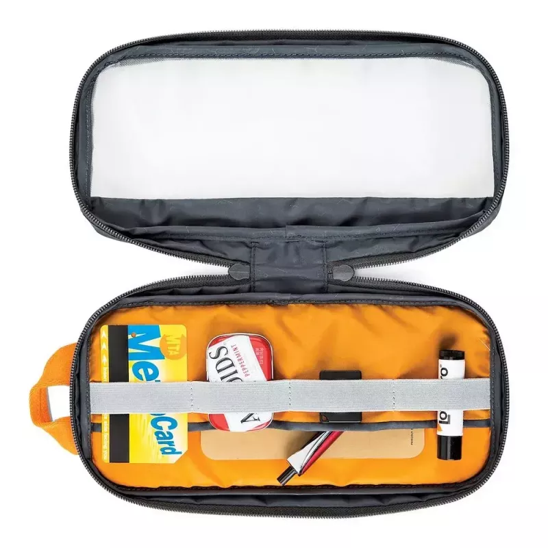 Lowepro Pouch Medium GearUp GL LP37139-GRL Nylon Ripstop Polyester oranža pelēka 280x45x140mm
