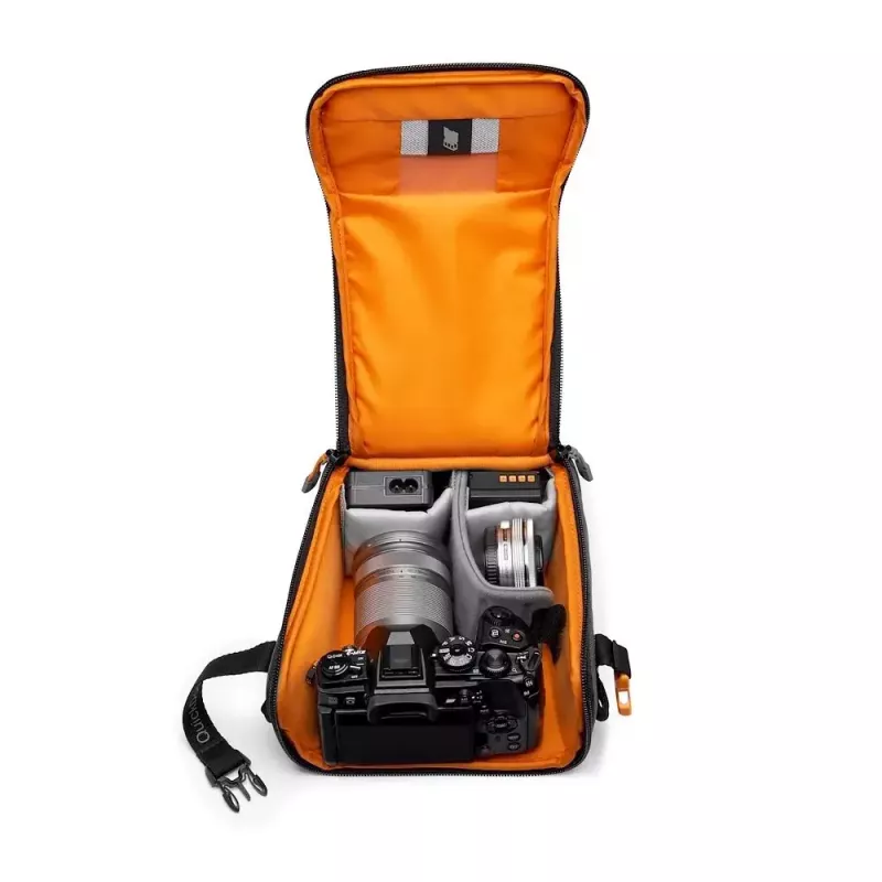 Kompakts futrālis Lowepro GearUp Creator Box M II melns pelēks