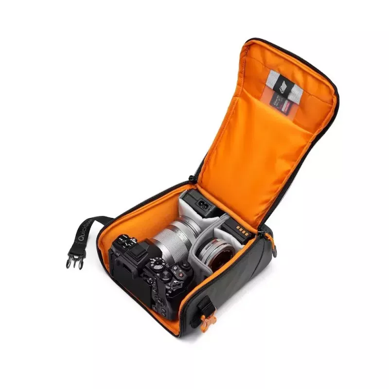 Kompakts futrālis Lowepro GearUp Creator Box M II melns pelēks
