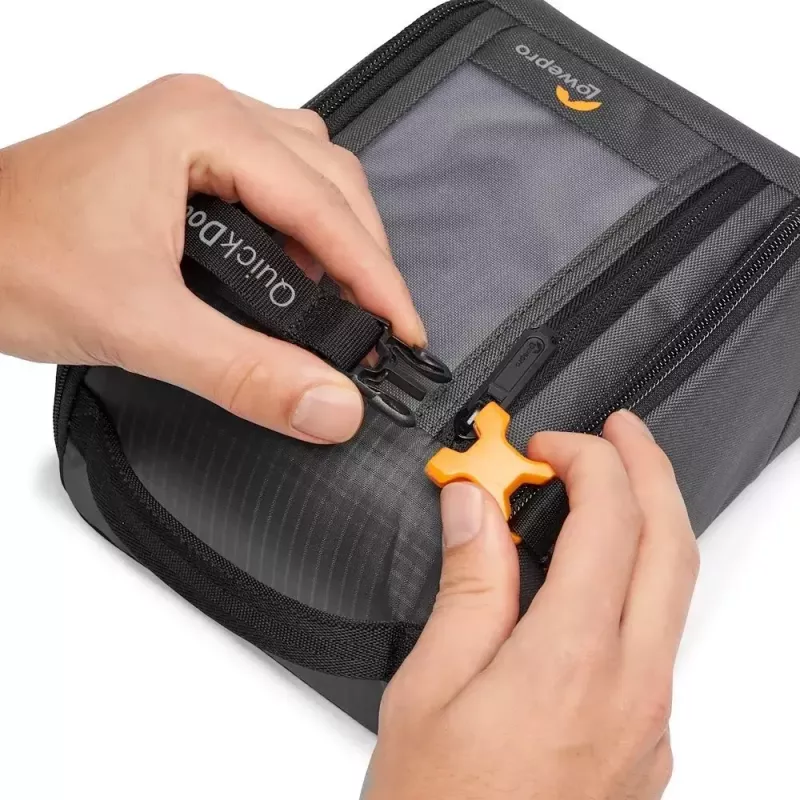 Kompakts futrālis Lowepro GearUp Creator Box M II melns pelēks