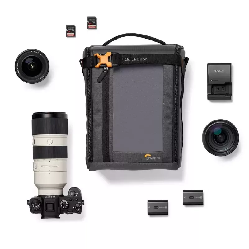 Kompakts futrālis Lowepro GearUp Creator Box XL II Melns Pelēks