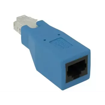 CradlePoint pagrieziena adapteris RJ45, zils — RJ45 uz RJ45 konsoles kabelis