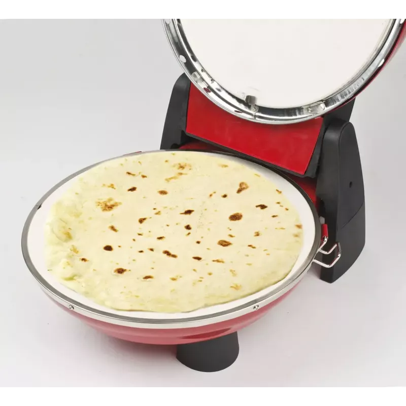 Picu krāsns G3 Ferrari Pizzeria Snack Napoletana 1200 W Melna Sarkana 1 pica 31 cm
