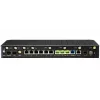 CradlePoint bezvadu maršrutētājs E300C-18B ar NetCloud Enterprise Branch — Wi‑Fi 6 divjoslu, 10GbE, 4G LTE, 5x RJ‑45