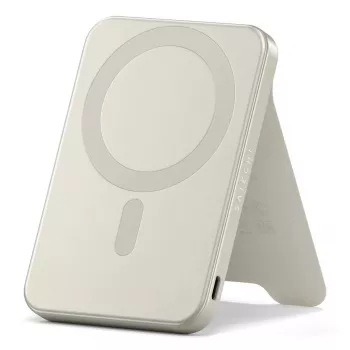 Portable power bank Satechi ST-B5Q2SW 5000 mAh, wireless charging, Sand