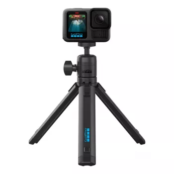 Statīvs ar lodgalvu GoPro ABTTR-001 — Alumīnijs, melns, 151 mm augstums, 30×30 mm pamatne