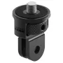 Kameras stiprinājuma adapteris GoPro ¼-20 Mounting Finger Adapter — universāls 24×24×37 mm, melns