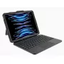 DEQSTER Prime tastatūras futrālis 11 collu iPad Air — aizsargapvalks ar iebūvētu tastatūru