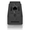 Durvju zvans UBIQUITI Doorbell Lite Melns — vadu PoE video durvju zvans, 5 MP, 2560×1920, IPX5, metāla un polikarbonāta korpuss