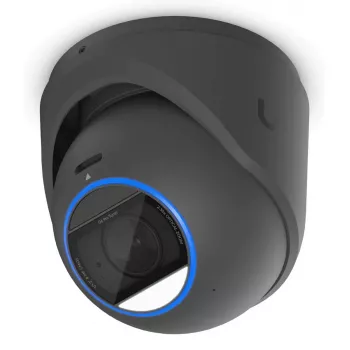 IP drošības kamera UBIQUITI UVC-G6-Pro-Turret-B — 3840×2160, 1/1,2 collas CMOS, 2,36× optiskā tālummaiņa, PoE+, griesti/siena, iekštelpās/ārtelpās