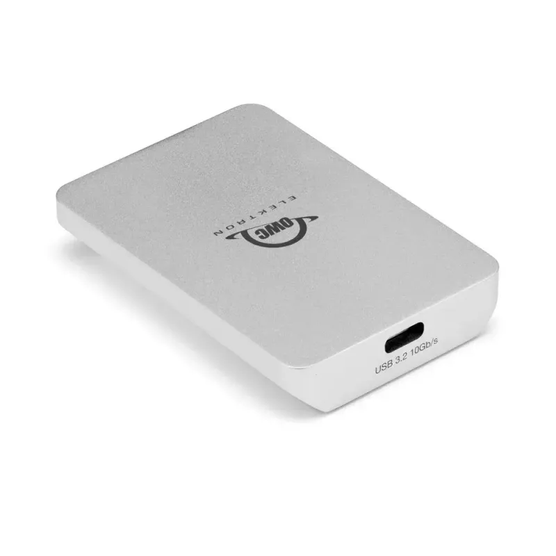 SSD korpuss OWC Envoy Pro Elektron sudraba krāsā M.2, USB-C, 10 Gbit/s, 1 TB (instalēts)