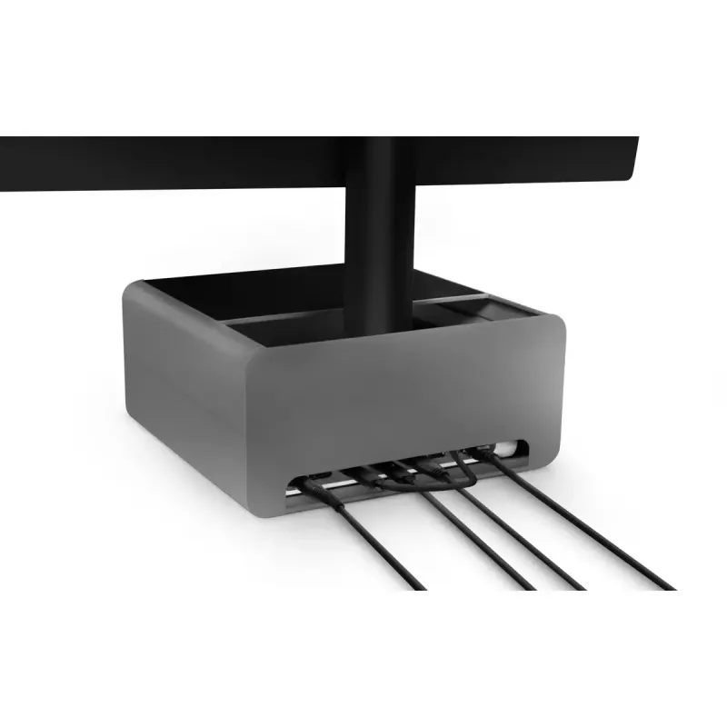 Galda statīvs Twelve South HiRise Pro melns/koks brīvstāvošs