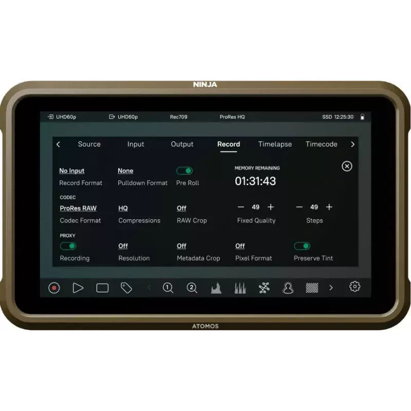 Monitors Atomos Ninja ULTRA 13,2 cm 1920 x 1080 skārienekrāns