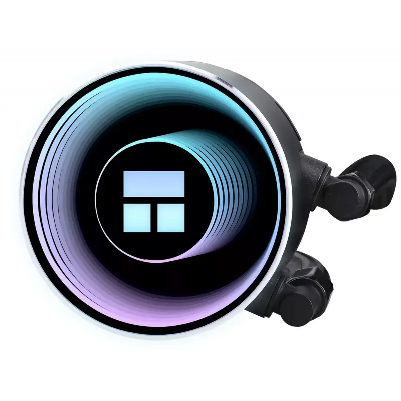 Daudzfunkcionāls šķidruma dzesētājs Thermalright Frozen Notte 360 ARGB V2 12 cm Melns