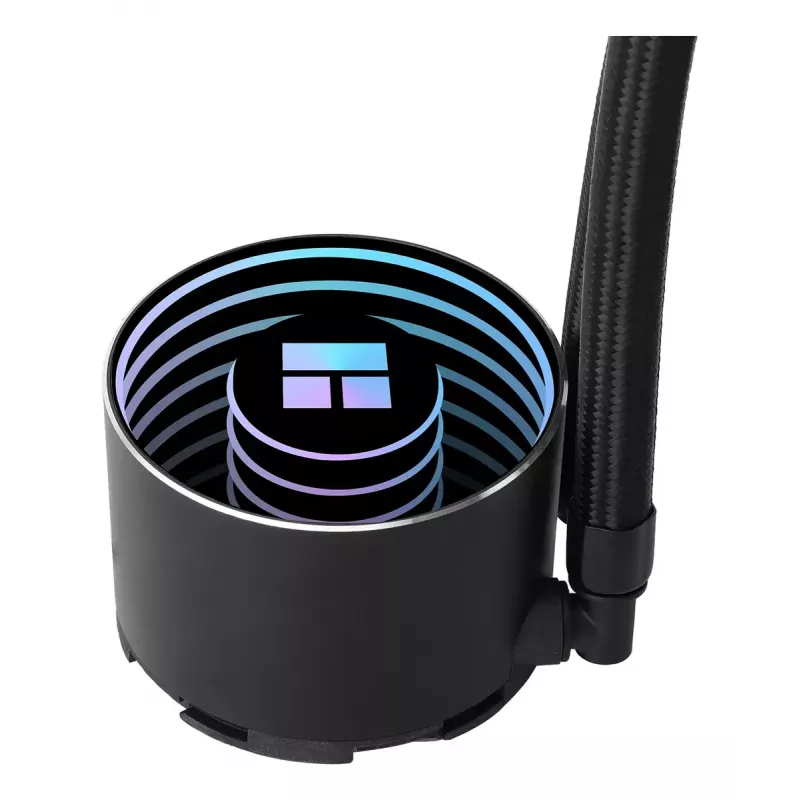 Daudzfunkcionāls šķidruma dzesētājs Thermalright Frozen Notte 360 ARGB V2 12 cm Melns