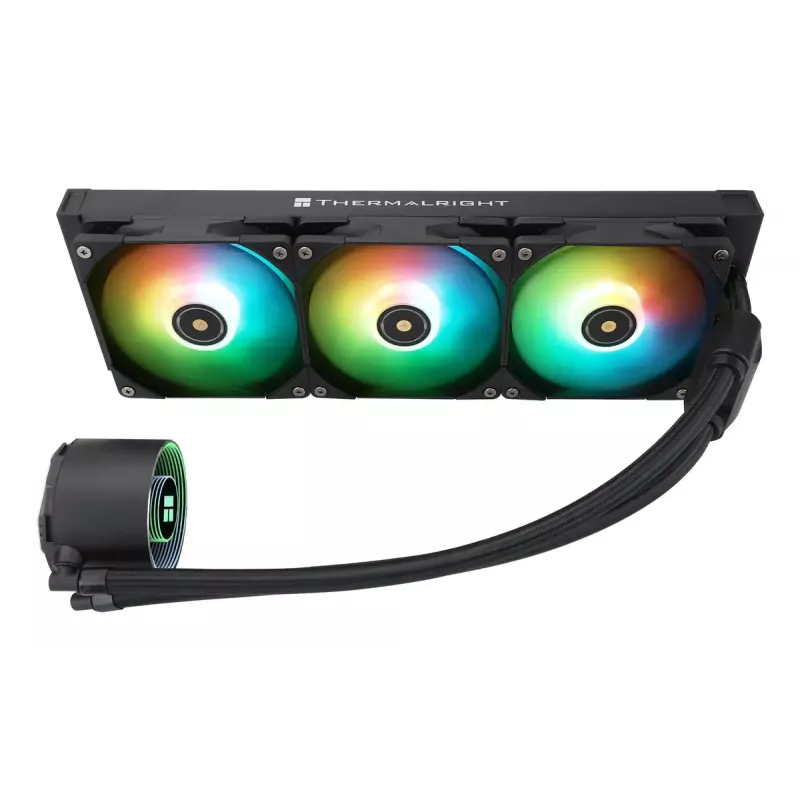 Daudzfunkcionāls šķidruma dzesētājs Thermalright Frozen Notte 360 ARGB V2 12 cm Melns