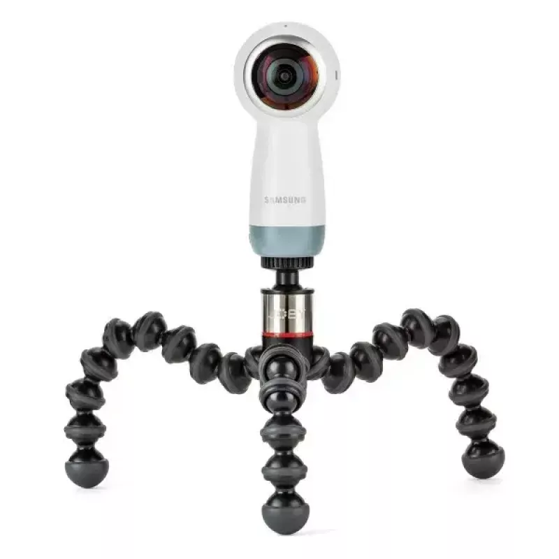 Statīvs JOBY GorillaPod 500 darbības kamerām, 3 kājas, maks. slodze 0,5 kg, melns/pelēks