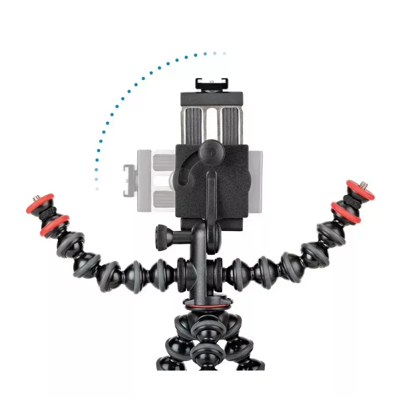 Joby GorillaPod Mobile Vlogging Kit Joby JB01645-BWW 3 kājas 540 g Melns Sarkans