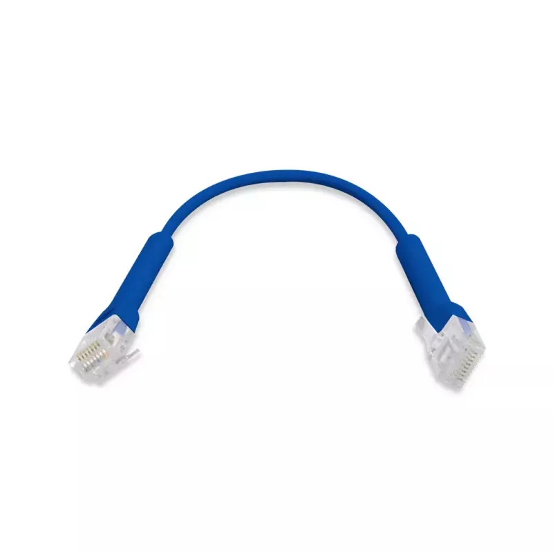 Tīkla komutācijas kabelis UBIQUITI UC-Patch-RJ45-BL RJ-45 Cat6 0.22 m zils