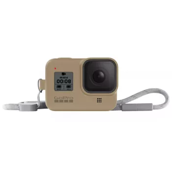 Kamera maciņš GoPro HERO8 Melns uzmava + štrope smilšu krāsā