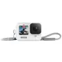 Kameras apvalks GoPro apvalks + Lanyard HERO12/HERO11/HERO10/HERO9 Melns — Silikons, Balts