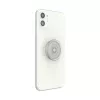 PopSockets PlantCore satvērējs — universāls tālruņa satvērējs, pelēks caurspīdīgs, 38.8×7.7 mm