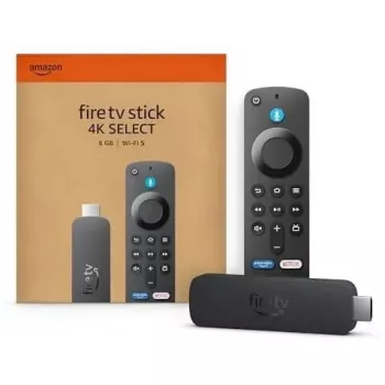 Straumēšanas multivides atskaņotājs Amazon Fire TV Stick 4K SELECT — 8 GB, melns