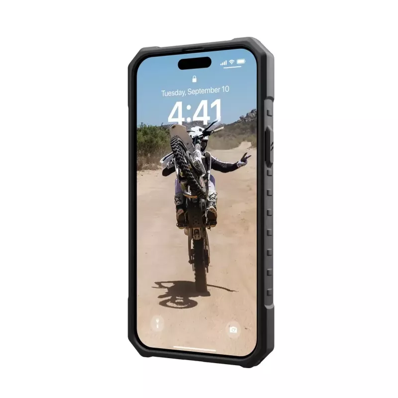 Vāciņš Urban Armor Gear 114311114343 iPhone 15 Plus 17 cm Melns caurspīdīgs