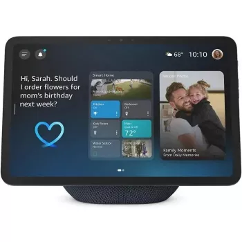 Viedais displejs Amazon Echo Show 11 Graphite – Amazon balss asistents ar skārienekrānu un iebūvētu skaļruni