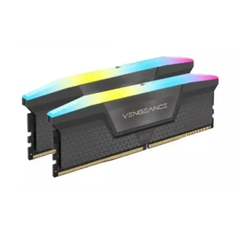 DDR5 galddatora atmiņa CORSAIR Vengeance RGB 64 GB (2 x 32 GB) 6000 MT/s CL40 288 kontaktu DIMM 1,35 V