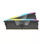 DDR5 galddatora atmiņa CORSAIR Vengeance RGB 64 GB (2 x 32 GB) 6000 MT/s CL40 288 kontaktu DIMM 1,35 V