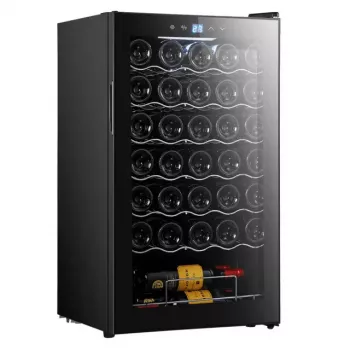 Vīna dzesētājs CECOTEC Bolero GrandSommelier 34030, melns, modelis 2715