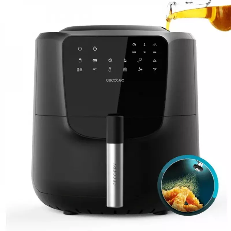Maztauku fritieris Cecotec 03300 5,5 L 1550 W Melns