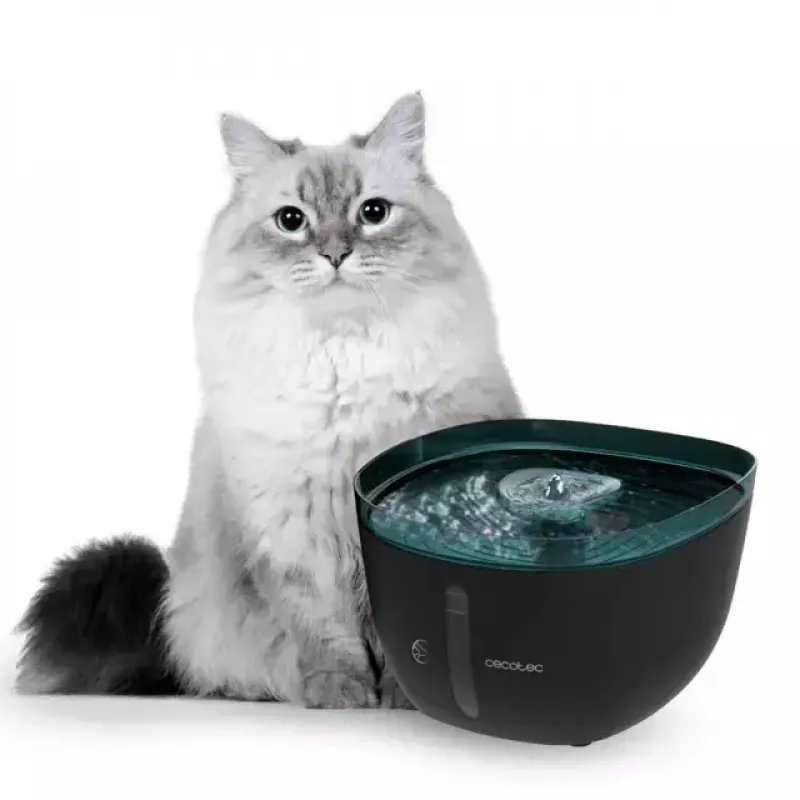 Automātiskā mājdzīvnieku dzirdne Cecotec Pumba 2200 Refresh 2L Plastmasa Melna Zila