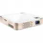 Projektors Kodak Luma 150 Wi‑Fi balta‑Gold, pārnēsājams LED piko projektors ar bezvadu savienojamību