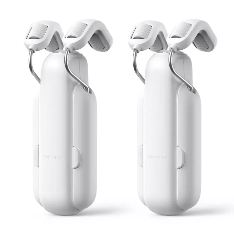 Viedais aizkaru motors SwitchBot W2400000R U veida sliedēm (ES un Lielbritānija) — baterija, USB-C, 15 kg stumšanas spēks