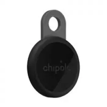 Bluetooth izsekotājs Chipolo LOOP modelis CH‑RSO006 melnā krāsā – priekšmetu meklētājs ar maināmu bateriju