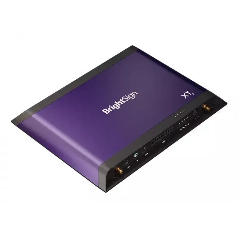 Digitālais multivide atskaņotājs BrightSign XT1145 8K Ultra HD melna/violeta