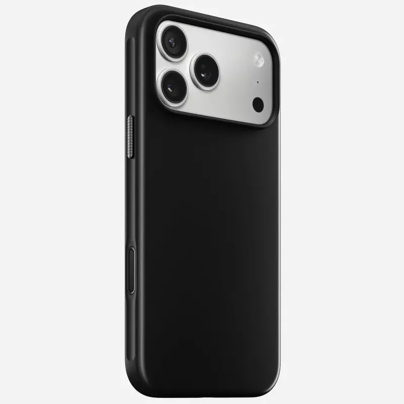 Tālruņa vāciņš Nomad Modern priekš iPhone 17 Pro Max, der līdz 17,5 cm (6,9 collas), melns