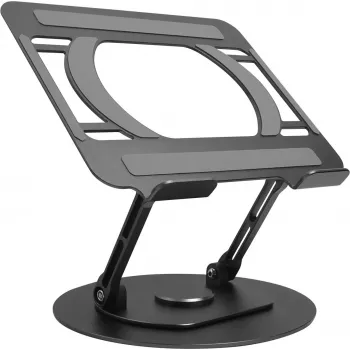 Portatīvā datora statīvs Vision VLM-TL pelēks metāls 32cm augstums 360° rotācija