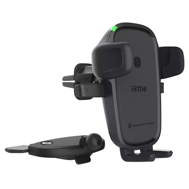 iOttie Easy One Touch 2 viedtālruņa lādētājs, melns, USB, bezvadu, ātrā uzlāde