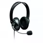 Vadu galvas lentes spēļu austiņas connectIT CI-70 — supraaural, 20–20000 Hz, 2 m kabelis, 180 g, melna