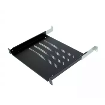 19 collu plaukts Triton RAB-UP-250-A4 1U 250 mm plastmasas melns