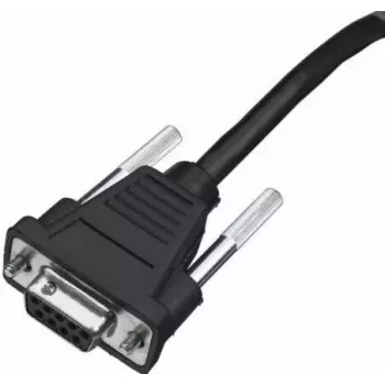 Seriālais kabelis Honeywell 53-53000-3, RD-232 uz DB9 savienotāju, 2,9 m, melns